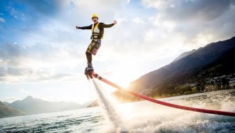 Flyboard — микс скейтборда, водных лыж, реактивного пояса и сумасшествия!